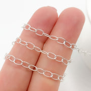 Sterling Silver Twisted Cable Chain